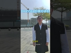 DH455Ex Walkie-talkie à prova de explosão