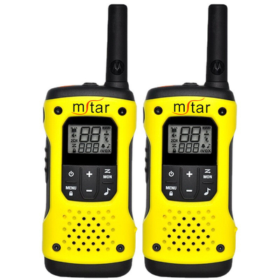 comprar Motorola T92 Two Way Radio Handheld Terminal Amarelo estilo Walkie Talkie para necessidades fabricação em linha