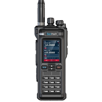 comprar SenHaix GT-12 Walkie Talkie 10W UHF VHF Long Range Bluetooth fabricação em linha