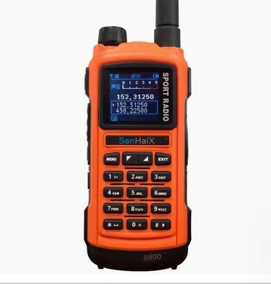 comprar SenHaiX 8800 5W UHF VHF Walkie Talkie with 128 Channels fabricação em linha