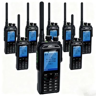 comprar ABELL A780T Alarme de Emergência DMR Rádio Digital Analógico Walkie Talkie IP67 À Prova D'Água Rádio Bidirecional fabricação em linha