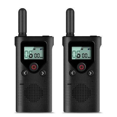comprar 2024 Nova Chegada Mini CD18P Walkie-talkie sem licença 2W 0.5W Rádio bidirecional para comunicação clara fabricação em linha