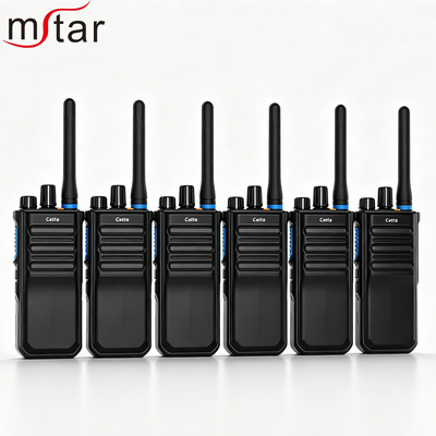 Comprar Rádio Portátil Caltta DH500 VHF UHF DMR com 64 Canais, Potência de Saída de 5W e à Prova d'Água IP67 fabricação em linha