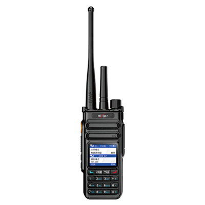 Áudio inteligente para comunicação clara Poc Two Way Radio Long Distance 3-5km