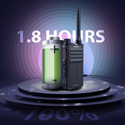 Rádio digital de duas vias BP510 BP515 Intercom Tipo-C Carregamento rápido D Commercial Rádio de duas vias DMR Walkie Talkie Long Range