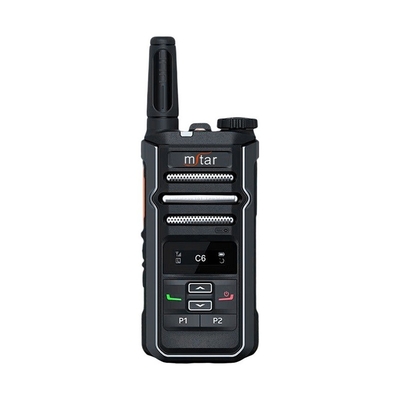 Interface tipo-C de Walkie Talkies de longo alcance de controle de som portátil