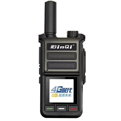 POC BQ-Y66 4G Walkie Talkie Full Network 5000 Km Profissional Prateado Negro