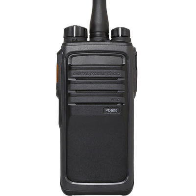 Rádio digital de duas vias Pd500 Pd505 Dmr comercial portátil Walkie Talkie de longo alcance