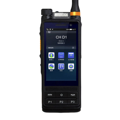 Rádio digital de duas vias PDC680 Rádio de modo mixto Poc digital Íntegro a água-prova de explosão-prova de GPS Bluetooth Rádio portátil de duas vias
