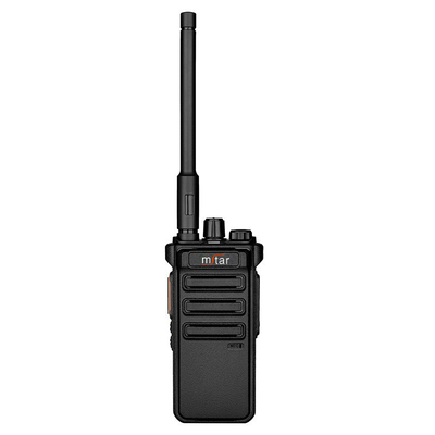 MSTAR Lâmpada de mão Walkie Talkie recarregável Antimagnético Transmissor sem fio de longa distância VHF & UHF