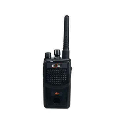 Rádio digital de duas vias A6 Portátil Forte Penetração Longo alcance Impressão clara Forte e resistente a quedas Monitoramento