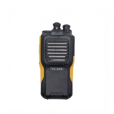 Rádio digital de duas vias TC610 TC-610 Análogo portátil Rádio de duas vias VHF UHF Walkie Talkie 2 Way Radio Intercom Digital