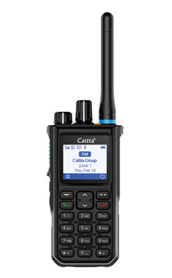 Rádio digital de duas vias DH590 à prova de água à prova de poeira à duração longa Gravação de resistência Walkie talkie opcional