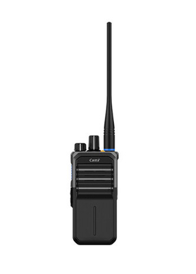 DH410 Digital Analog Emergency Two Way Radio Outdoor Self Driving Handset de alta capacidade Walkie Talkie