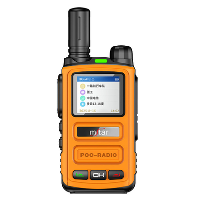 Luz de lanterna GPS 4G/5G All Netcom Walkie Talkies de longo alcance 5000 milhas MSTAR Two Way M758
