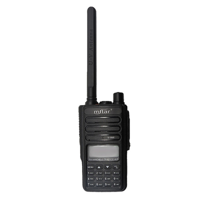 Portátil 5km-10km 3.5mm Conversion Mini Walkie Talkie Dual Frequência