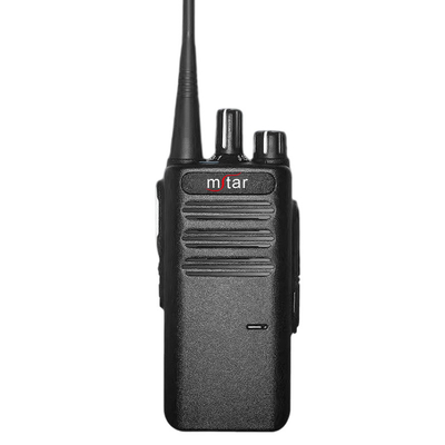 MSTAR 2 Way Walkie Talkie M-898 Redução de ruído digital AI uma chave de decodificação Anti-quebra de código preto
