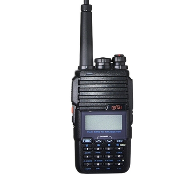 VHF UHF Segurança Voz FM Portavel de Segurança Walkie Talkie Transmissor M-UV3 8 Watts