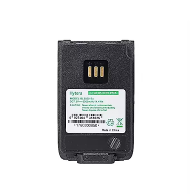 Bateria BL2020-Ex Certificação de bateria de iões de lítio à prova de explosão para PD600 PD660 PD680 PD605 PD665 PD685