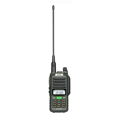 MSTAR CHIERDA Walkie Talkie UV Duplo Segmento IP68 Impermeável Duas vias Radio Walkie Talkie M-UV5 PLUS