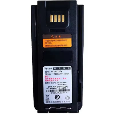 Bateria BL1807-Ex 1800mah Bateria Li-ion à prova de explosão para Hytera walkie talkie PD710Ex PD790Ex Two Way Radio