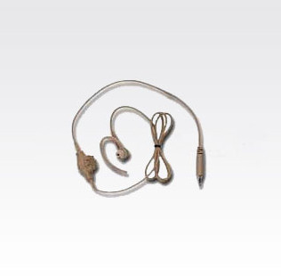 Fones de ouvido e microfone BDN6666 Fones de ouvido com monitor de 1 fio com controle de volume Fones de ouvido com fio castanho claro