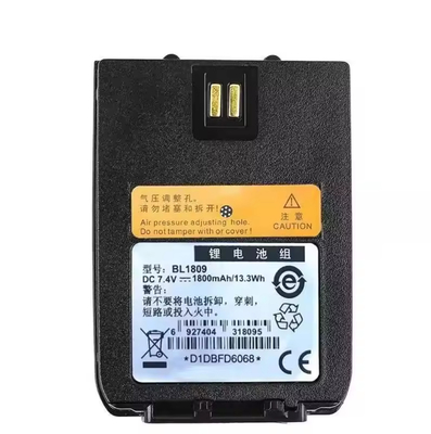Bateria BL1809 Hytera 7.4V 1400mAh Bateria recarregável de iões de lítio para rádio de duas vias X1p X1e Z1p