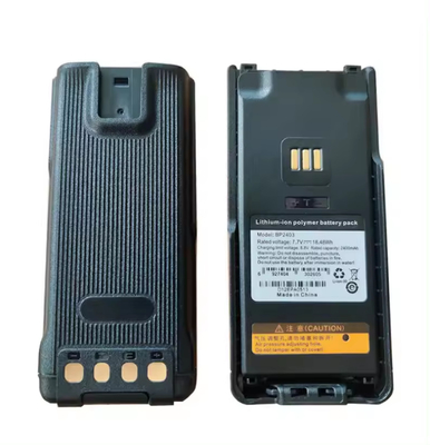 BP2403 Hytera Bateria recarregável de Li-polímero Walkie Talkie 7.7V 2400 mAh Bateria original para HP705 HP785