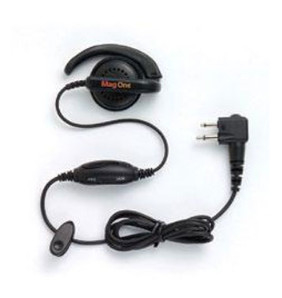 Fone de ouvido e microfone MAG ONE PMLN6531 Receptor de ouvido de série comercial com interruptor de microfone/PTT/VOX em linha