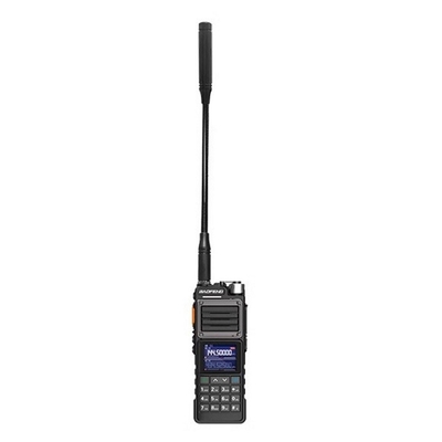 Rádio digital de duas vias Baofeng UV-25A Walkie talkie de longo alcance recarregável tribanda VHF Uhf 10W