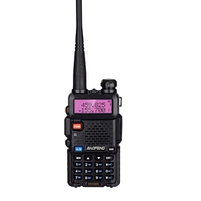 Rádio digital de duas vias Baofeng Baofeng RT-5R Headset de banda dupla Programação de computador Transmissor sem fio de longo alcance