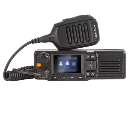 2024 Autobus Car Intercom Veículo montado 2 Way Radios 4G Full Network Car Terminal Suporta Função GPS