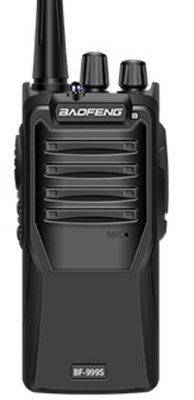 5W Análogo Two Way Radio BF-999s Portátil Long Distance Single Band Walkie Talkie 3-7KM