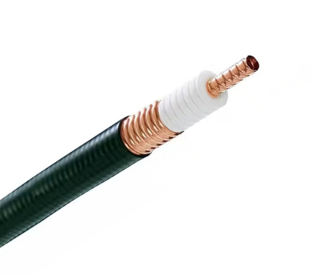 RF 1/2" Cabo coaxial cobre desnudo 50-12 1 2 alimentação espumado PE jaqueta