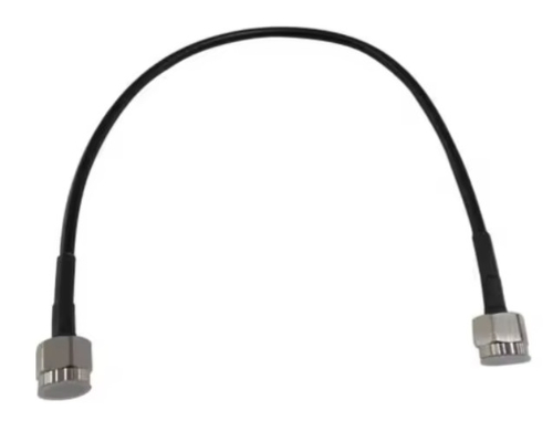Antenna e alimentador LMR240 0.5M cabo RF Jumper com N conectores masculinos em ambos os lados
