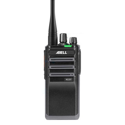 Rádio digital de duas vias ABELL A520T Super Long Standby Baixo atraso Criptografia de voz Simulação digital Walkie Tal