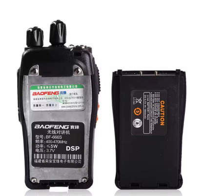 BF-666S Dual Band Handheld Ham Radio 5 Watts UHF Transceiver Radio Walkie Talkie