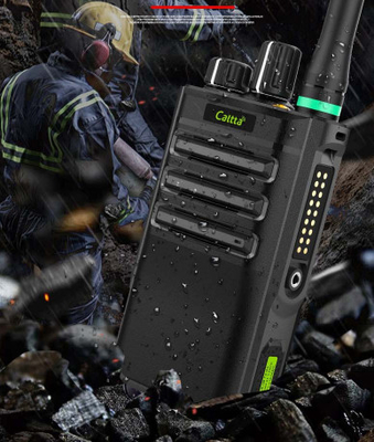 Caltta KIRISUN Rádio de duas vias PH600EX à prova de explosão à prova de poeira robusto Walkie Talkie sem fio