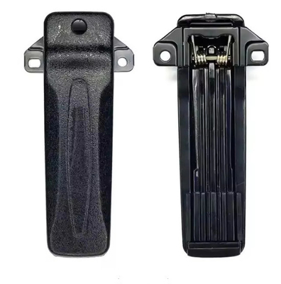 Acessórios para rádio de duas vias KBH-10 Bidirezionale Clip Cintura KBH-10 Per Nero IPX7 Palmare Radio Walkie Talkie