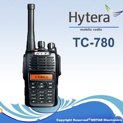 TC780 IP54 Garantia de segurança sinalização completa desenvolvimento secundário walkie-talkie