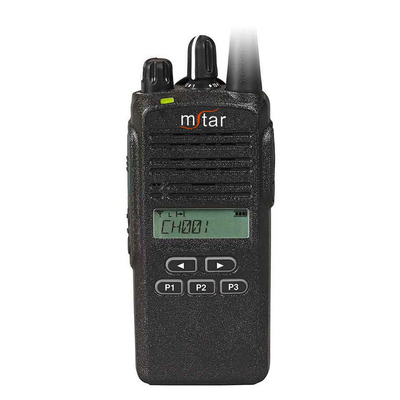 CP185 Rádio móvel digital UHF DMR Walkie Talkie profissional