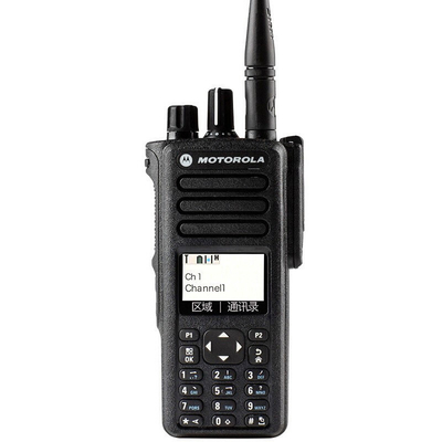 DP4800 transceptor digital de longo alcance VHF UHF segurança rádio móvel walkie talkie