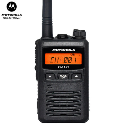EVX-S24 Outdoor Handheld IP67 à prova de pó à prova d'água Walkie Talkie Análogo Digital