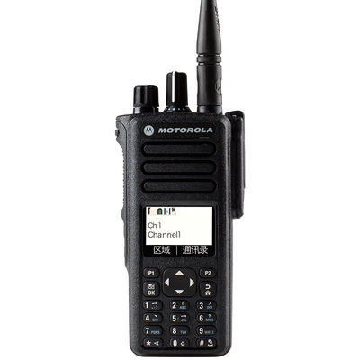 GP338D+ Canal portátil 1000 Chamada de emergência externa Digital-analógico Walkie Talkie de modo duplo