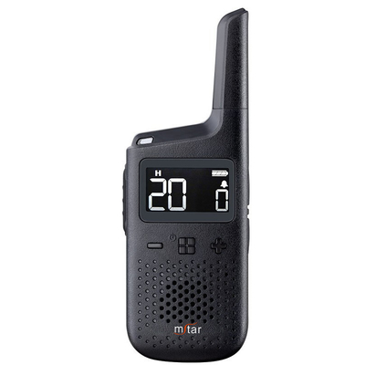 T37 Outdoor Low Power 0.5W/1W Free Witching Facil de usar Walkie Talkie