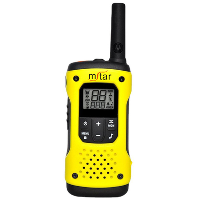 Motorola T92 Two Way Radio Long Talk Range Dual Band 233g Leve e Durável