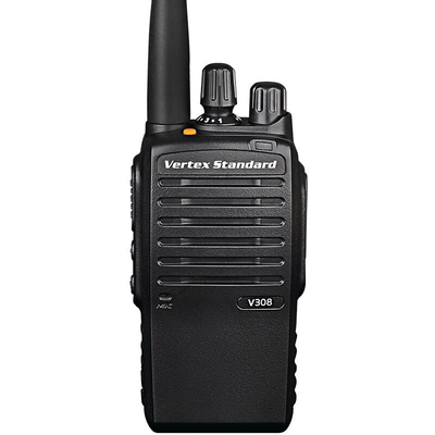 Motorola V308 Rádio de duas vias de forte penetração Motorola Rádio de duas vias com 16 canais de armazenamento 197g Peso e alarme de emergência