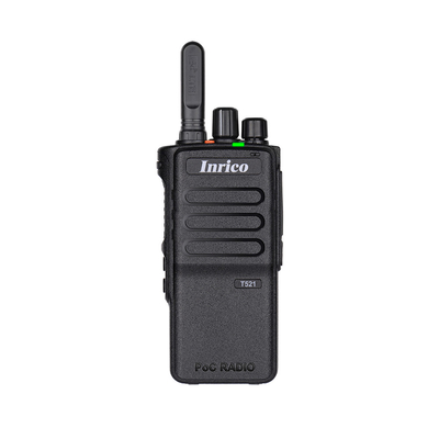 INRICO T521 POC Rádio de longa distância de duas vias IP66 Impermeável e à prova de poeira POC Rádio de longa distância de duas vias para ambientes adversos