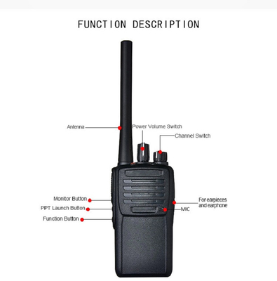 Digital Motorola VZ-D281 TWO WAY RADIO Walkie Talkie Long Range para aventuras ao ar livre
