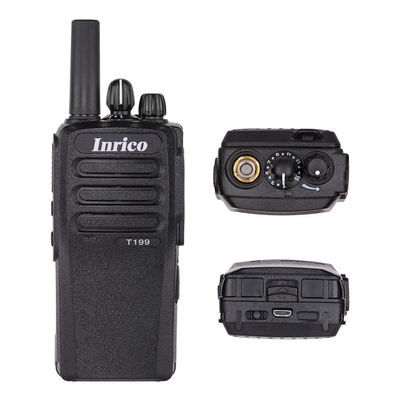 Inrico T199 POC Long distance Two Way Radio Extended Range Dual Transmission Communicator Network 2G/3G/4G/WiFi Não especificado Desempenho e eficiência
